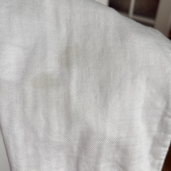 Rivetutility jumpsuit. White - Picture 7 of 7